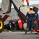 Illustration for article titled Carlos Sainz Jr. Miraculously OK To Race After Horrifying F1 Crash Under Barrier